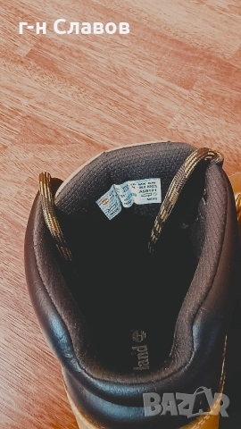 Gold Timberland, Mid Hiker, Nabuck, снимка 9 - Мъжки боти - 52913811