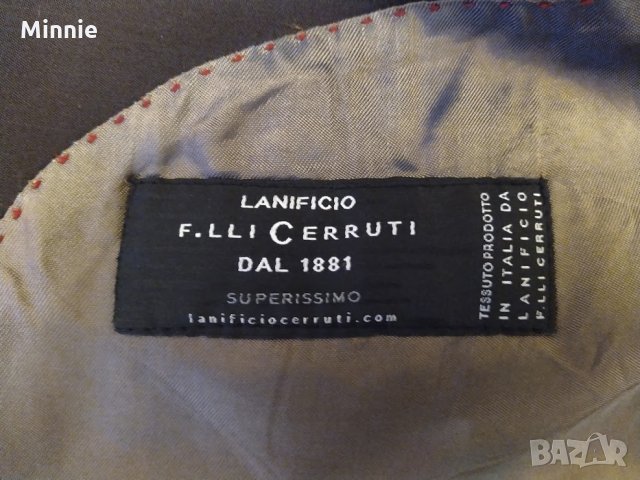 Намалявам 60 Lanificio F.lli Cerruti Dal 1881 Superissimo сако, снимка 4 - Сака - 27495877