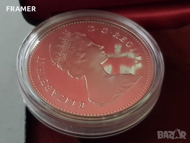 1 сребърен долар 1981 година Канада Елизабет II сребро в ТОП качество, снимка 7 - Нумизматика и бонистика - 35285151
