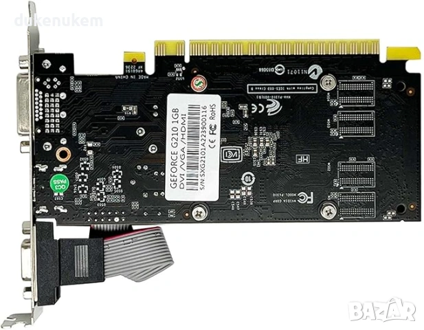 Видеокарта Low Profile SAPLOS GT 210 – 1GB DDR3, HDMI / DVI / VGA, снимка 6 - Видеокарти - 53382321