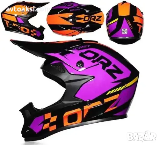 Каска Крос Мотор/Скутер/Бъги/Вело/АТВ-3030