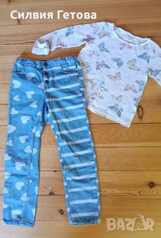 Лот 15 бр. качествени дрешки р-р 7-8г./128см., снимка 2 - Детски комплекти - 38086681