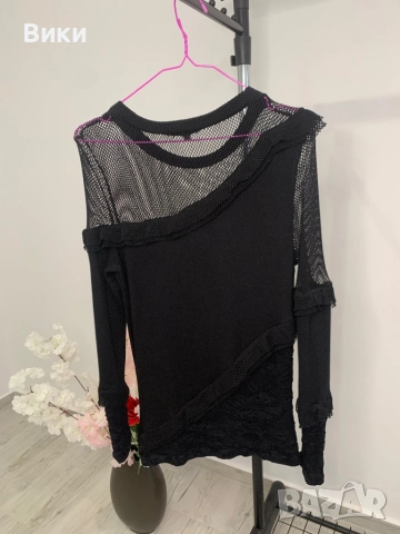 Алеса Alessa блуза в размер S, снимка 6 - Блузи с дълъг ръкав и пуловери - 51663519