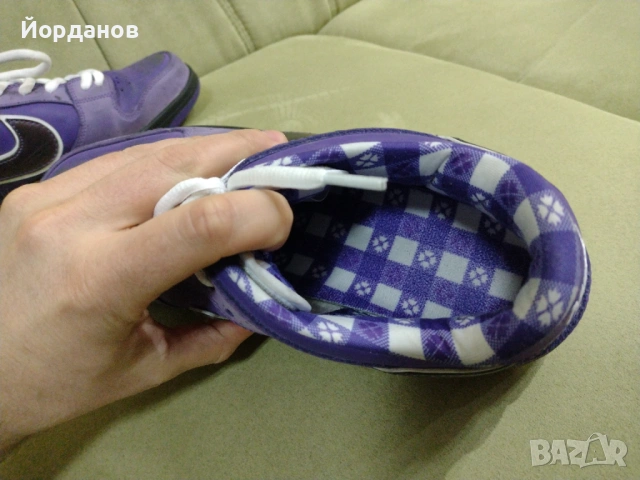 оригинални кецове Nike SB Dunk Purple Lobster , снимка 7 - Кецове - 53521928