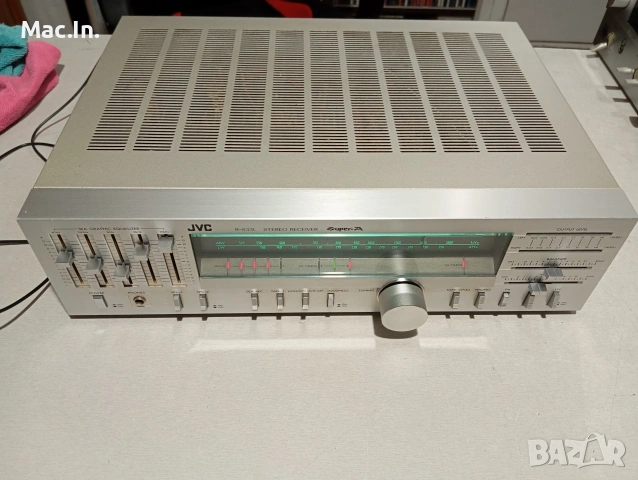 JVC R-S 33 L Stereo Receiver Super-A, снимка 10 - Ресийвъри, усилватели, смесителни пултове - 53203762