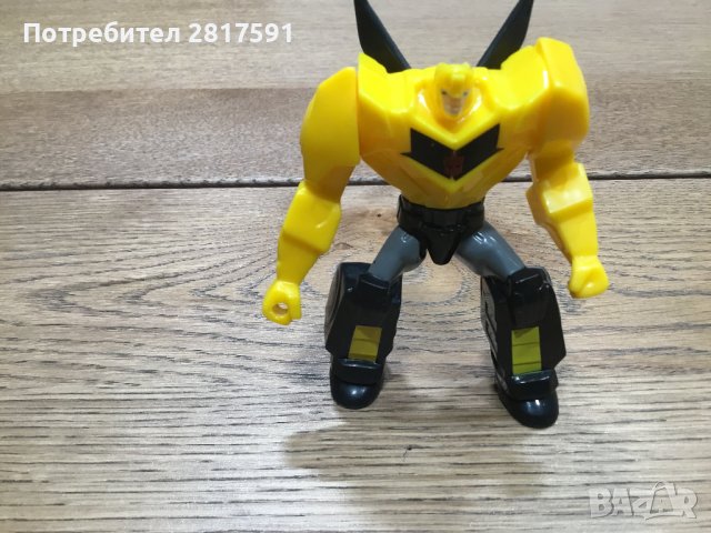 Трансформър Happy Meal Transformers RID Bumblebee 3.75" Toy Action Figure 2015 McDonalds
