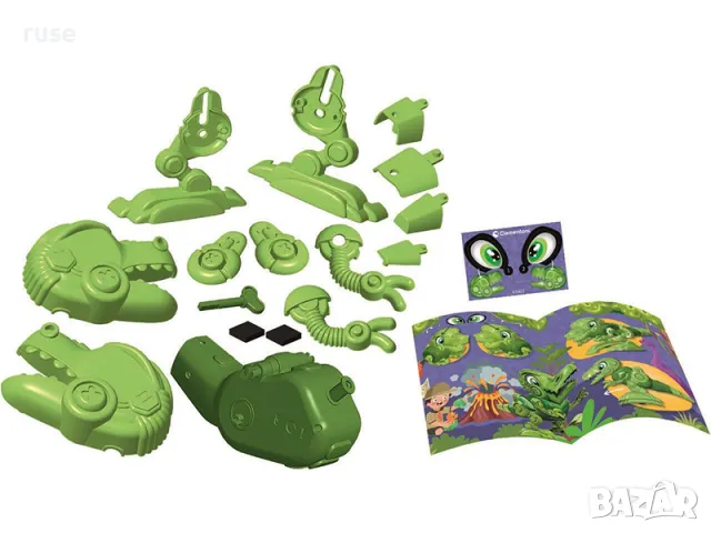 НОВИ! Робот Dinobot T-REX Clementoni Робот тиранозавър Рекс, снимка 4 - Образователни игри - 49446466