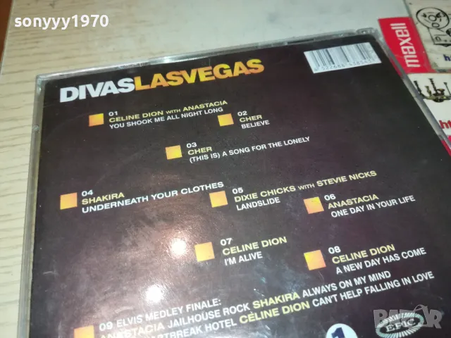 DIVAS LAS VEGAS CD 1405251051, снимка 10 - CD дискове - 50281764