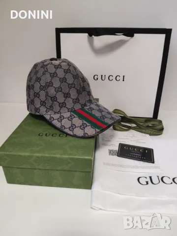 Мъжка дамска бейзболна шапка Gucci, снимка 1 - Шапки - 49257337