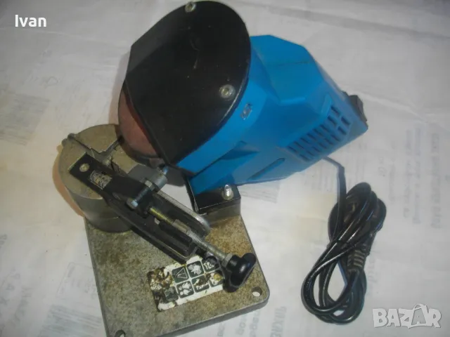 GUDE НЕМСКА ОРИГИНАЛНА ЕЛЕКТРИЧЕСКА МАШИНА ЗА ТОЧЕНЕ ЗАТОЧВАНЕ НА ВЕРИГИ НА МОТОРНИ ТРИОНИ РЕЗАЧКИ, снимка 2 - Други инструменти - 48604860