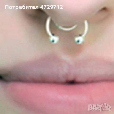 Парти обици под носа, снимка 9 - Обеци - 53473837