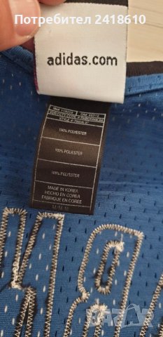 Adidas NBA  Timberwolves GARNETT # 21 Mens Size М ОРИГИНАЛ! МЪЖКИ ПОТНИК!!, снимка 5 - Спортни дрехи, екипи - 37603641