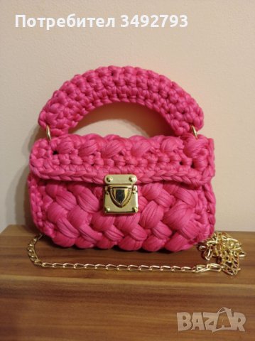 Дамски  плетени чанти, снимка 8 - Чанти - 41615134