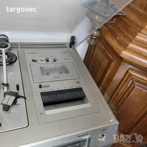 ретро грамофон касетофон и радио Grundig, снимка 4 - Радиокасетофони, транзистори - 50217799