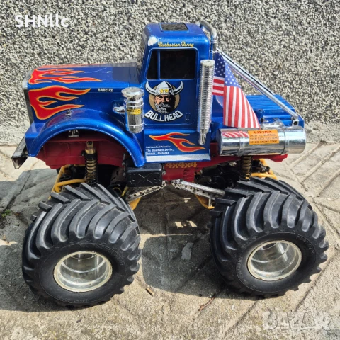 Tamiya Bullhead RC Monster Truck 1:10, снимка 2 - Коли, камиони, мотори, писти - 50513403