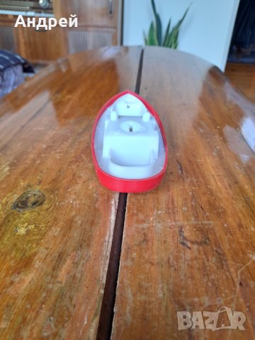 Стара играчка лодка,катер #9, снимка 4 - Антикварни и старинни предмети - 36936897