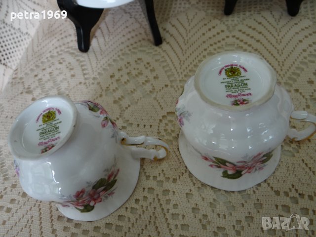 Порцеланови тройни сетове "Mayflower" на PARAGON, снимка 10 - Чаши - 44113243