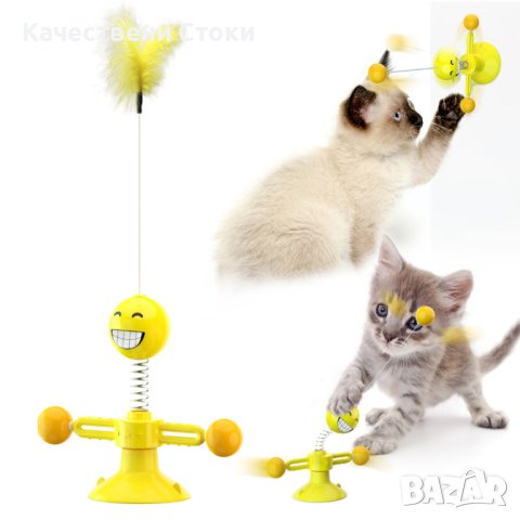 🐈 Забавна и възпитателна въртяща се играчка за котки, снимка 6 - Други - 43115030