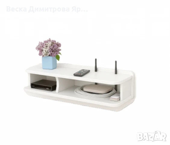 Стенен органайзер GREATON – за Wi-Fi рутер, дистанционно управление и други аксесоари, снимка 6 - Други стоки за дома - 50576802