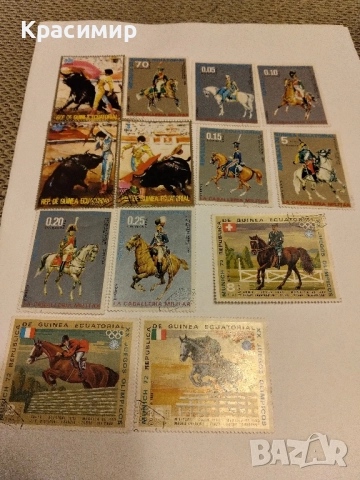 Пощенски марки Екваториална Гвинея , снимка 5 - Филателия - 51750348