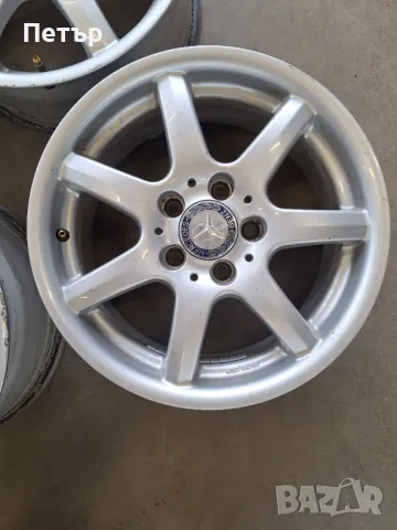  АЛУМИНИЕВИ ДЖАНТИ МЕРЦЕДЕС -5x112x66.6-16цола, снимка 2 - Гуми и джанти - 49266176