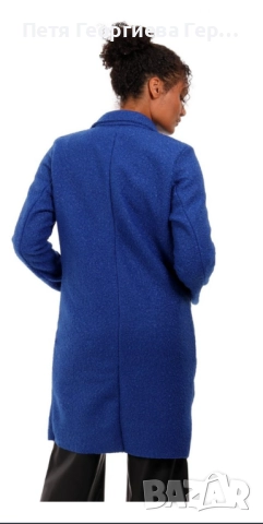 Палто тип букле размер Л, снимка 2 - Палта, манта - 52844928