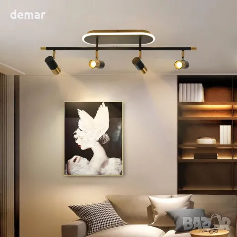 EIDISUNY LED димируеми таванни 4-посочни прожектори с дистанционно,30W, снимка 4 - Лед осветление - 49291509