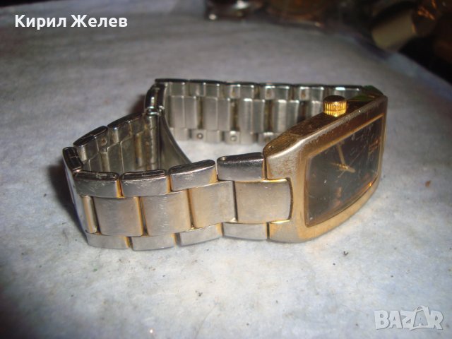 CASIO - МАРКОВ КВАРЦОВ ЯПОНСКИ ПОЗЛАТЕН ЧАСОВНИК с ОРИГИНАЛНА СТОМАНЕНА НЕРЪЖДАЕМА ВЕРИЖКА 27359, снимка 13 - Мъжки - 36694770