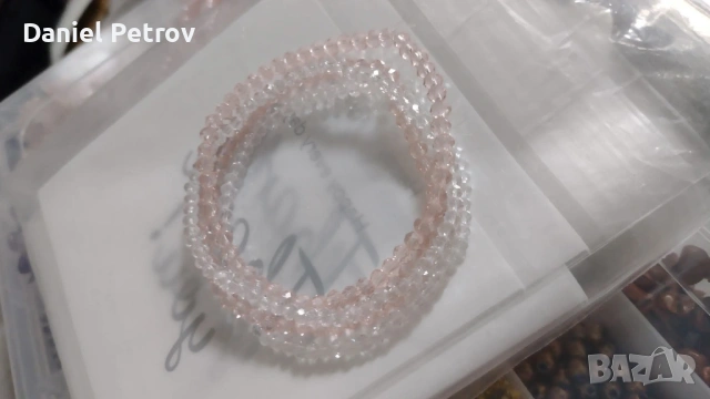 Ръчно изработени гривни и обеци , снимка 3 - Други - 53304750