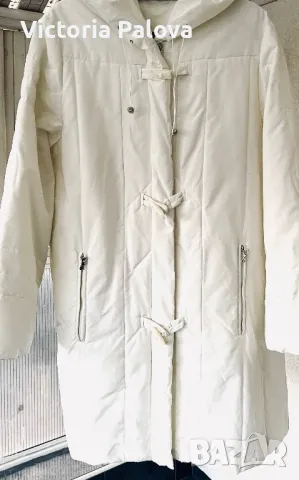 Красиво удобно яке цвят ванилия ( екрю) Германия, снимка 7 - Якета - 48365619