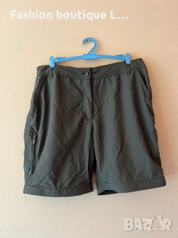 Ice Peak Дамски зелен шушляков панталон с джобове 38 размер с цип за премахване на крачолите 💚💚💚, снимка 13 - Панталони - 52117035