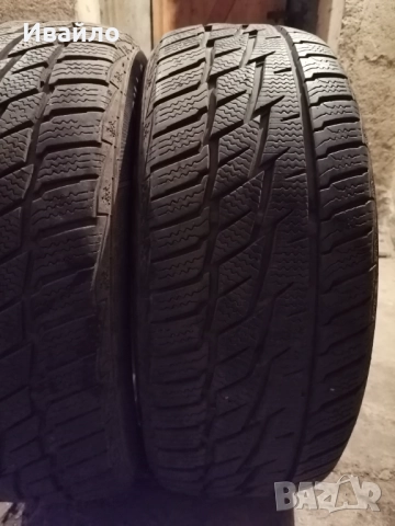 Продавам 2 броя зимни гуми 205.55.16 на 1 сезон дот 2019 Matador , снимка 2 - Гуми и джанти - 52702220