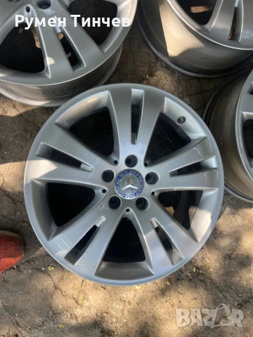 4бр оригинални алуминиеви джанти за Мерцедес 17ки, снимка 3 - Гуми и джанти - 51125687