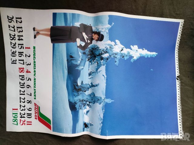 Продавам соц голям календар на Балкан, снимка 5 - Други ценни предмети - 32336755