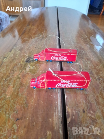 Елхови украшения камиончета Кока Кола,Coca Cola