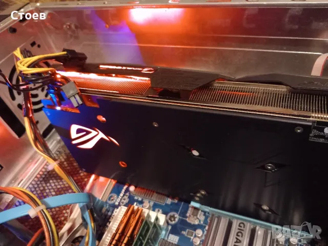 видео карта Asus ROG STRIX Radeon RX 580 8GB GAMING, снимка 6 - Видеокарти - 48265590