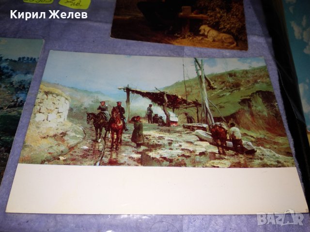ЛОТ 4 СТАРИ ПОЩЕНСКИ КАРТИЧКИ - БЪЛГАРИЯ АЗЪРБЕЙДЖАНСКА ССР ПЛЕВЕНСКА ЕПОПЕЯ КАРТИНИ ИСТОРИЯ 35985, снимка 5 - Филателия - 39434892