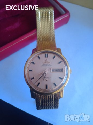 Златен швейцарски часовник OMEGA Constellation 18к , снимка 8 - Мъжки - 43151926