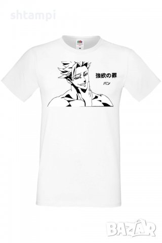 Мъжка тениска The Seven Deadly Sins Meliodas 03,Анимация,игра,Празник,Повод,, снимка 2 - Тениски - 37977082