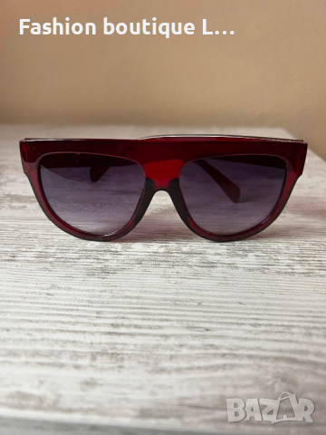 Червени слънчеви очила 😎, снимка 6 - Слънчеви и диоптрични очила - 44899018