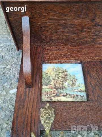 ретро дървена закачалка, снимка 7 - Закачалки - 48689196