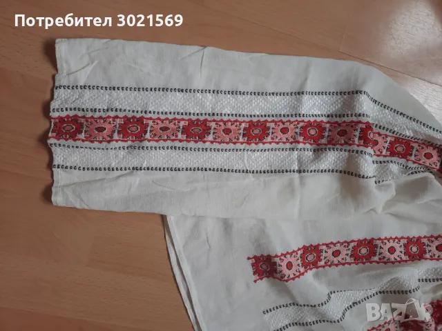 Автентична дамска риза с ръчна бродерия, снимка 4 - Ризи - 49164451