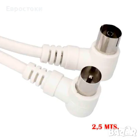 EDM product  TV-Video удължител Коаксиален кабел 9,5мм 2,5м 