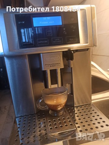Кафеавтомат Делонги Примадона висок клас, работи отлично , снимка 2 - Кафемашини - 39832662