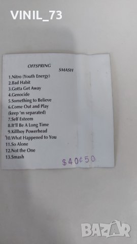 Offspring – Smash, снимка 3 - Аудио касети - 37878368