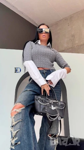 блуза, снимка 3 - Блузи с дълъг ръкав и пуловери - 51430118