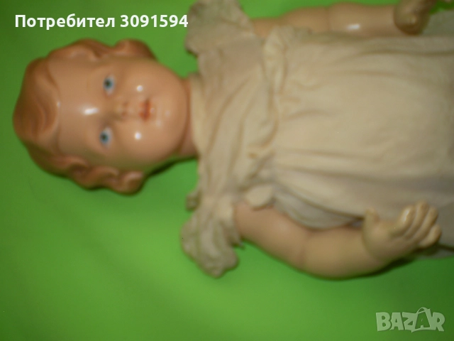 антична немска кукла Минерва, изработена през 30-те години на миналия век от целулоид, снимка 6 - Колекции - 51647092