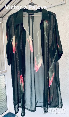 Луксозна копринена туника/рокля MARYAN MEHLHORN, снимка 5 - Туники - 39713299