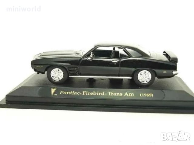 Pontiac Firebird Trans Am 1969 - мащаб 1:43 на Road Signature модела е нов в кутия