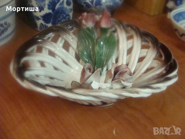 BASSANO оригинална порцеланова кошничка 